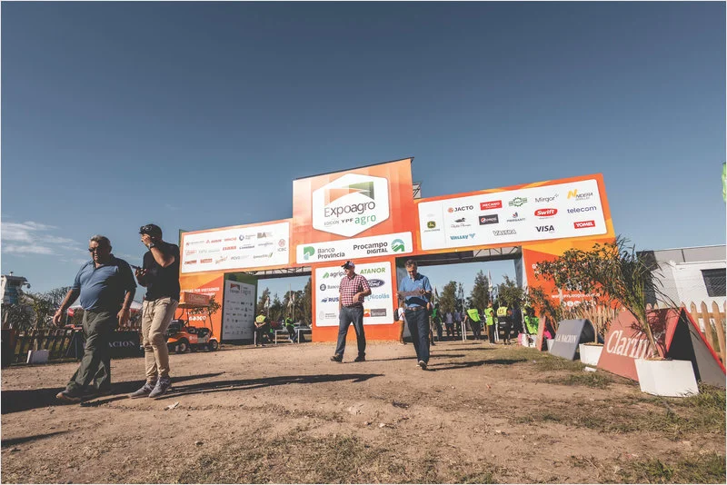 Stand de SD Direcciones en Expoagro 2026 San Nicolás